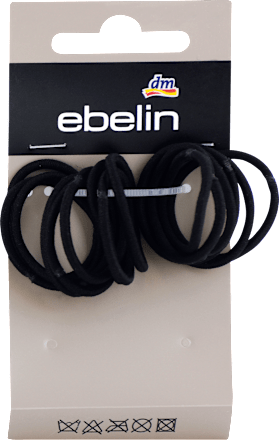 ЕБЕЛИН СТЕГАЧИ ЗА КОСА ТЕНКИ ЦРНИ 15 ПАРЧИЊА