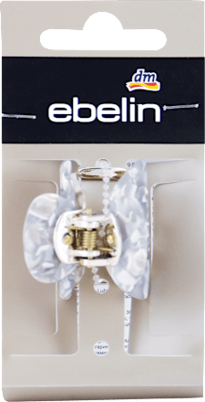 ЕБЕЛИН ШТИПКА ЗА КОСА МАЛА АКРИЛ 1 ПАРЧЕ