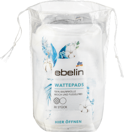 ЕБЕЛИН ТУФЕРИ ЗА ОТСТРАНУВАЊЕ ШМИНКА 30 ПАРЧИЊА