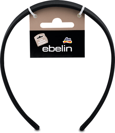 ЕБЕЛИН ВЕНЧЕ ЗА КОСА ЦРНО ШИРОКО 1 ПАРЧЕ