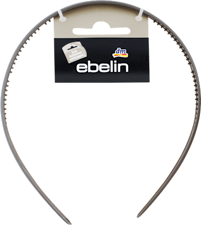 ЕБЕЛИН ВЕНЧЕ ЗА КОСА ТЕМНО КАФЕНО МАТ 1 ПАРЧЕ