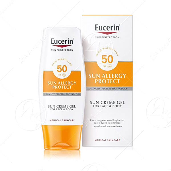 EUCERIN Sun Allergy Protect Крем-гел за заштита од сонце, за кожа склона кон алергии на сонце, со СПФ 50+, 150 мл