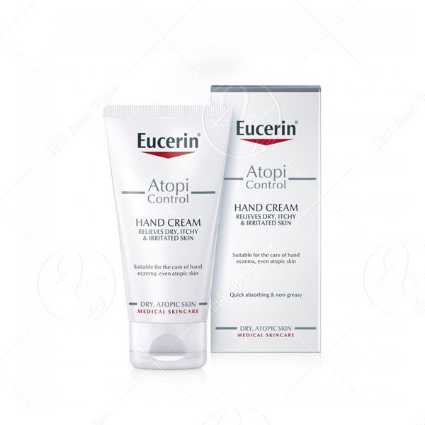 EUCERIN AtopiControl Крем за раце, 75 мл