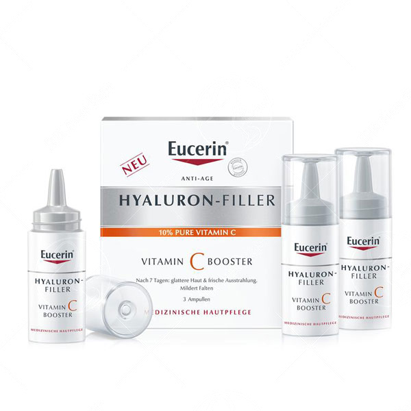 Eucerin Hyaluron Filler Vitamin C Бустер 3x8мл