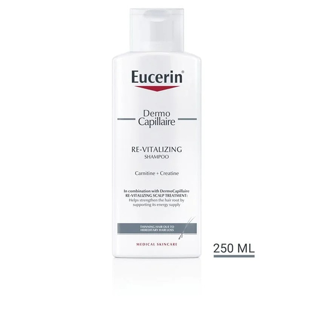 EUCERIN DermoCapillaire Ревитализирачки шампон за тенка коса, 250 мл