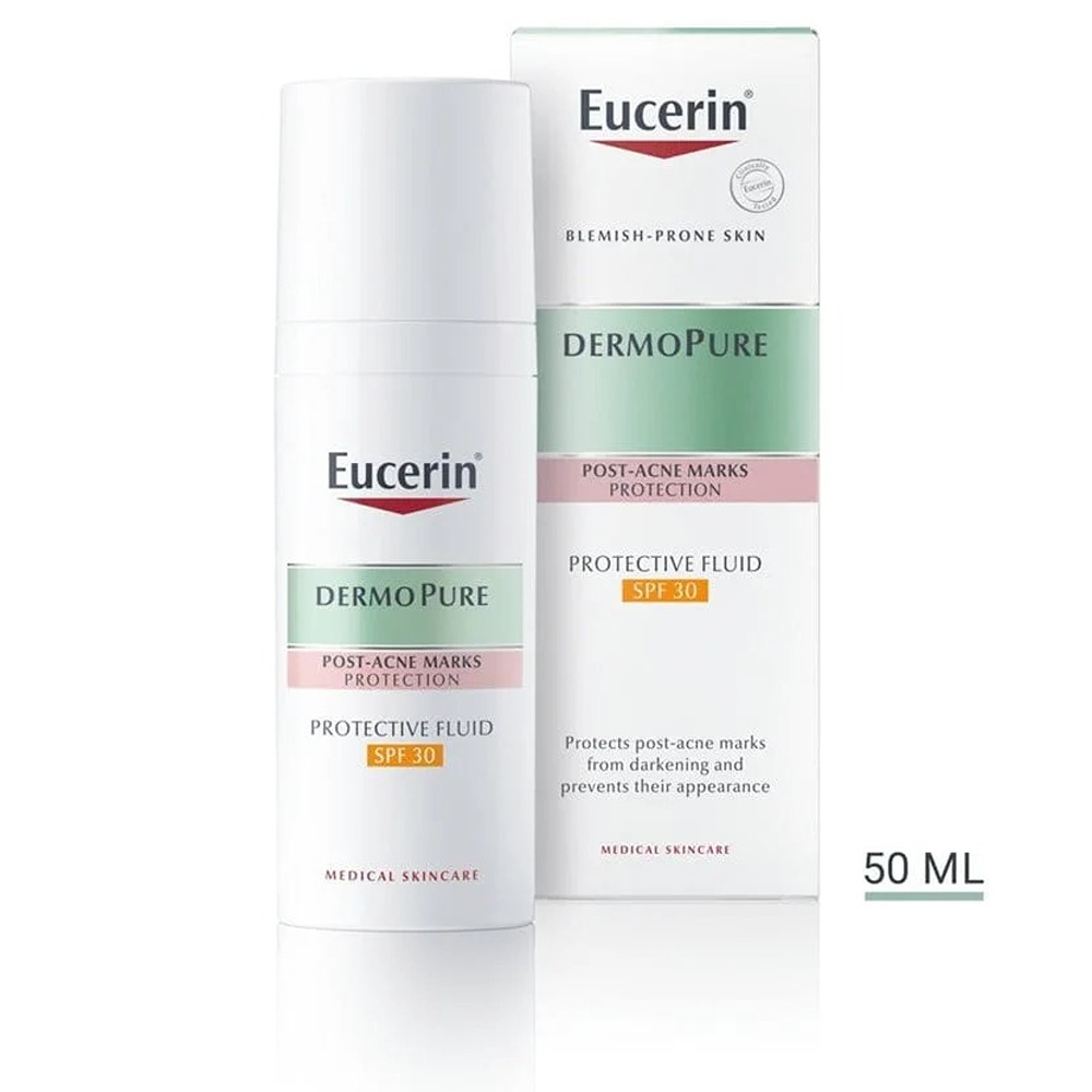 EUCERIN DermoPure Заштитен крем-флуид со СПФ 30, 50 мл