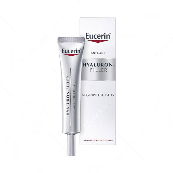 EUCERIN Hyaluron-Filler Крем за околу очи со СПФ 15, 15 мл