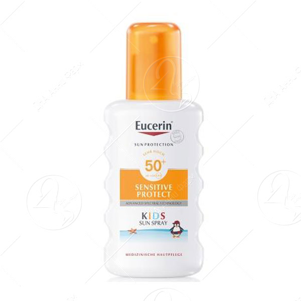 EUCERIN SUN Kids Sensitive Protect Детски спреј со СПФ 50+, 200 мл
