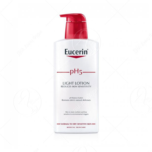 EUCERIN pH5 Ултра лесен лосион за тело, 400 мл