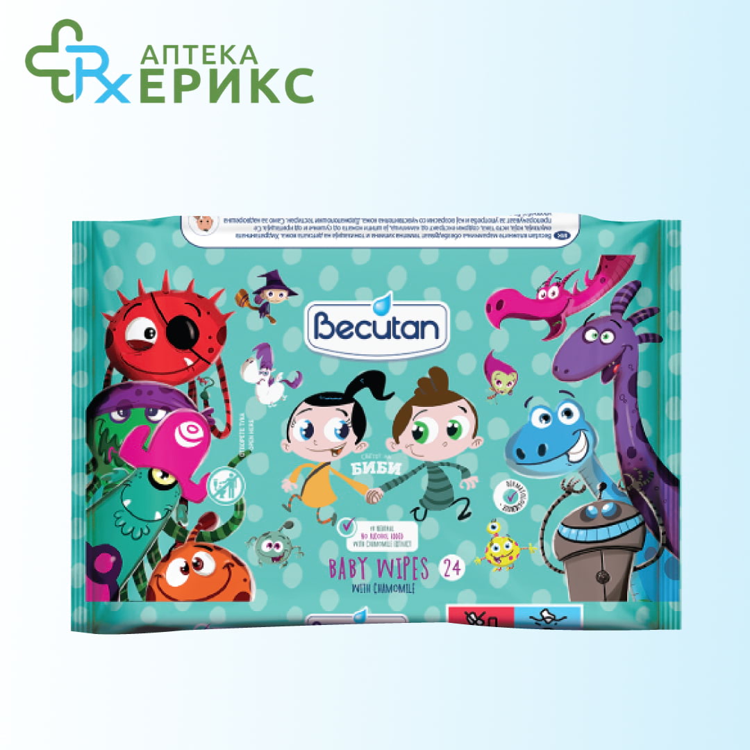 БЕКУТАН ВЛАЖНИ МАРАМИЦИ 2 Х + ТЕТОВАЖА 20/1