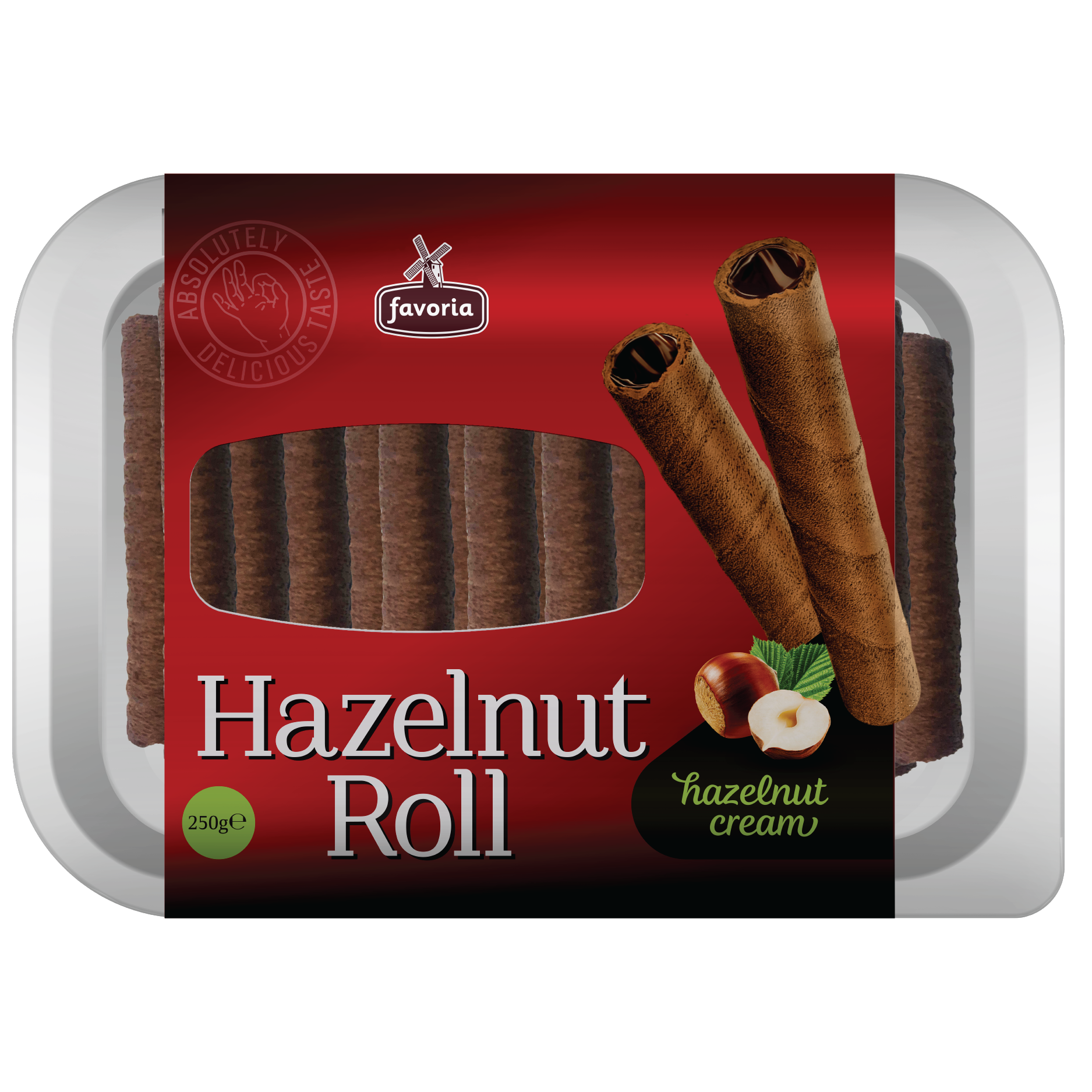 Фавориа Ролер Лешник 250г