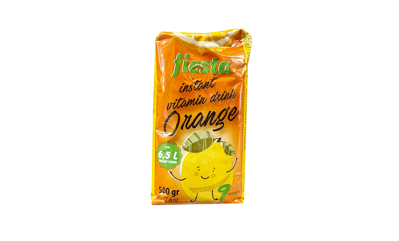 Фиеста Инст. Напиток Портокал 500г.