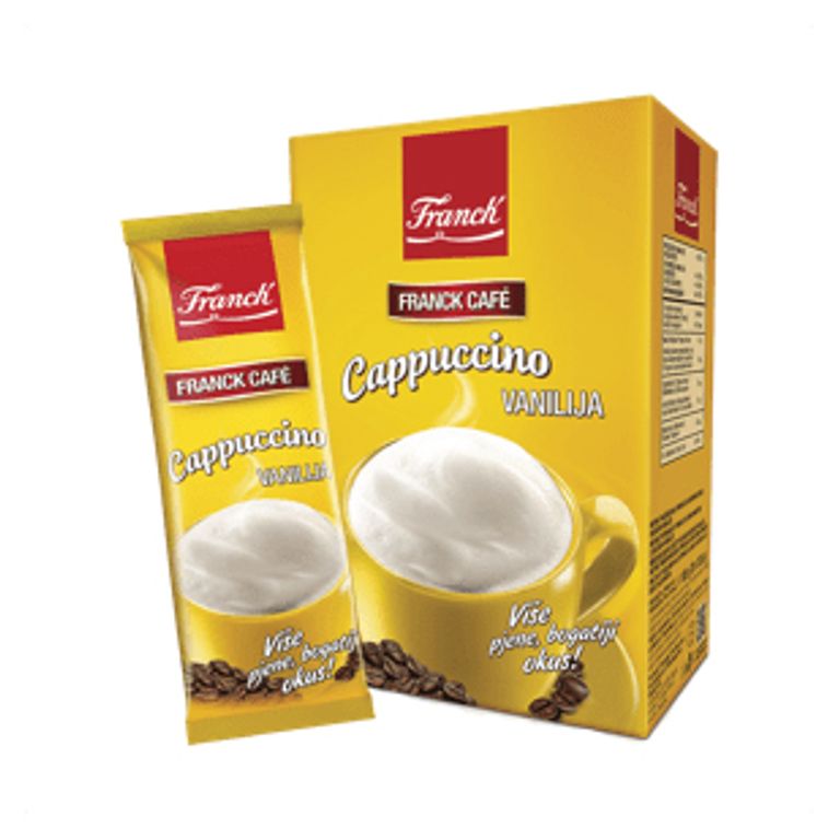 КАФЕ ФРАНК КАПУЧИНО ВАНИЛА 18.5 Г 8/1