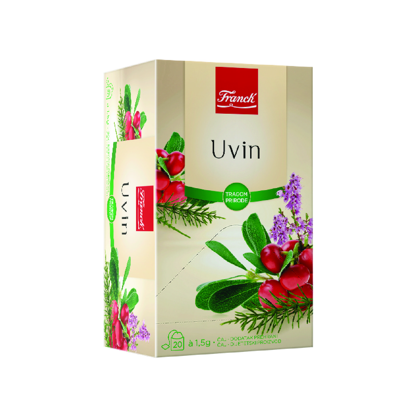 ФРАНК ЧАЈ ФИЛТЕР УВИН 30 ГР