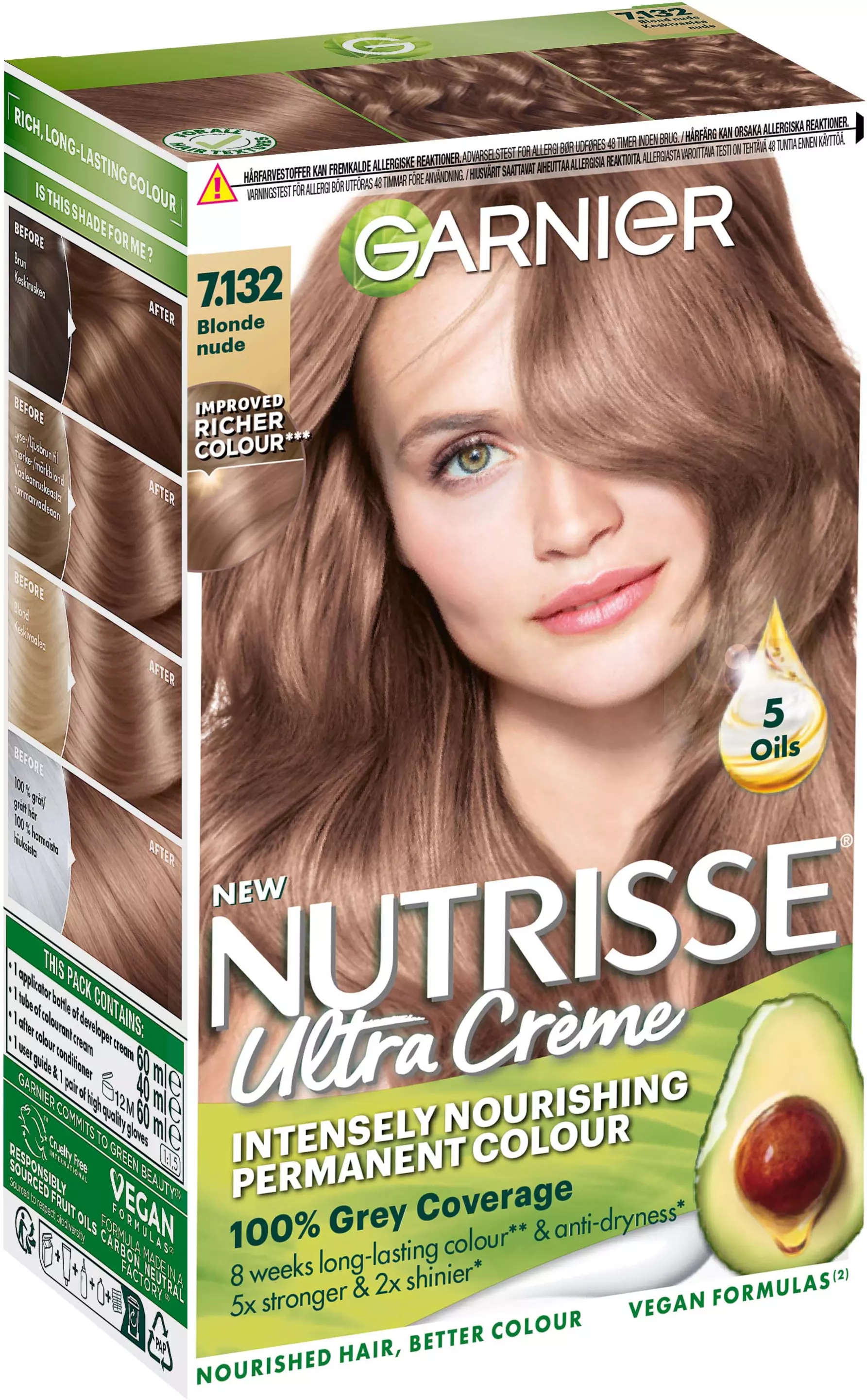 ГАРНИЕР ОЛИА КИТ 7.13 БЕЖ ТЕМНО ПЛАВА