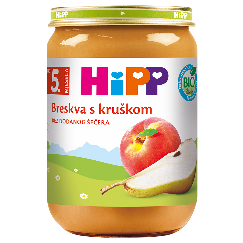 ДЕТСКА ХРАНА ХИП ПРАСКА СО КРУША 190 ГР