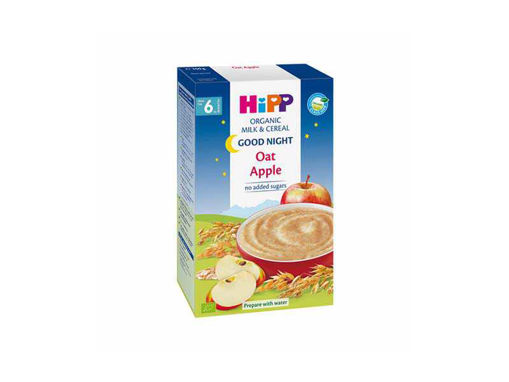 ХИПП НОЌНА ЈАБОЛКО СО ОВЕС ВО КУТИЈА 250 ГР