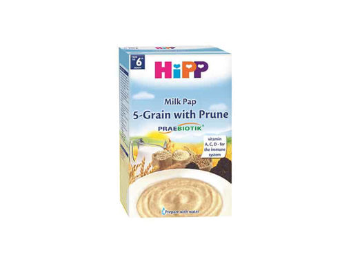 КАША ДЕТСКА СО 5 ВИДА ЖИТАРИЦИ И СЛИВА ХИПП 250 ГР