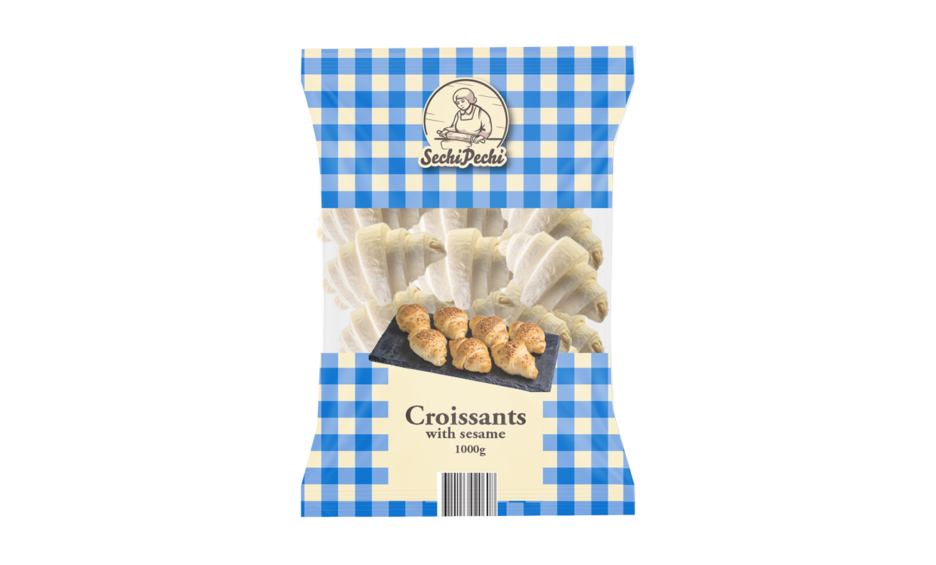 Кифли Со Сусам Смрзнати Сечи Печи 1кг