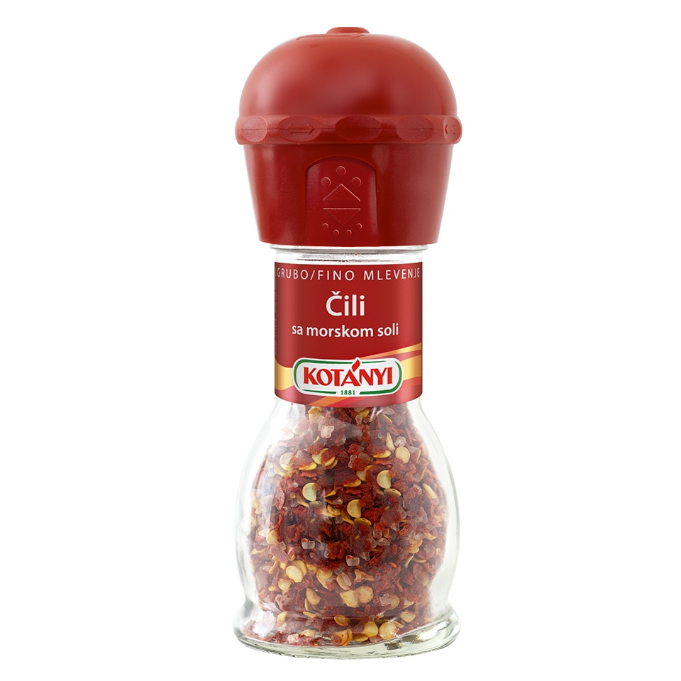 КОТАНИ ШАРЕН БИБЕР СО КОРИЈАНДЕР И ЧИЛИ 35 ГР