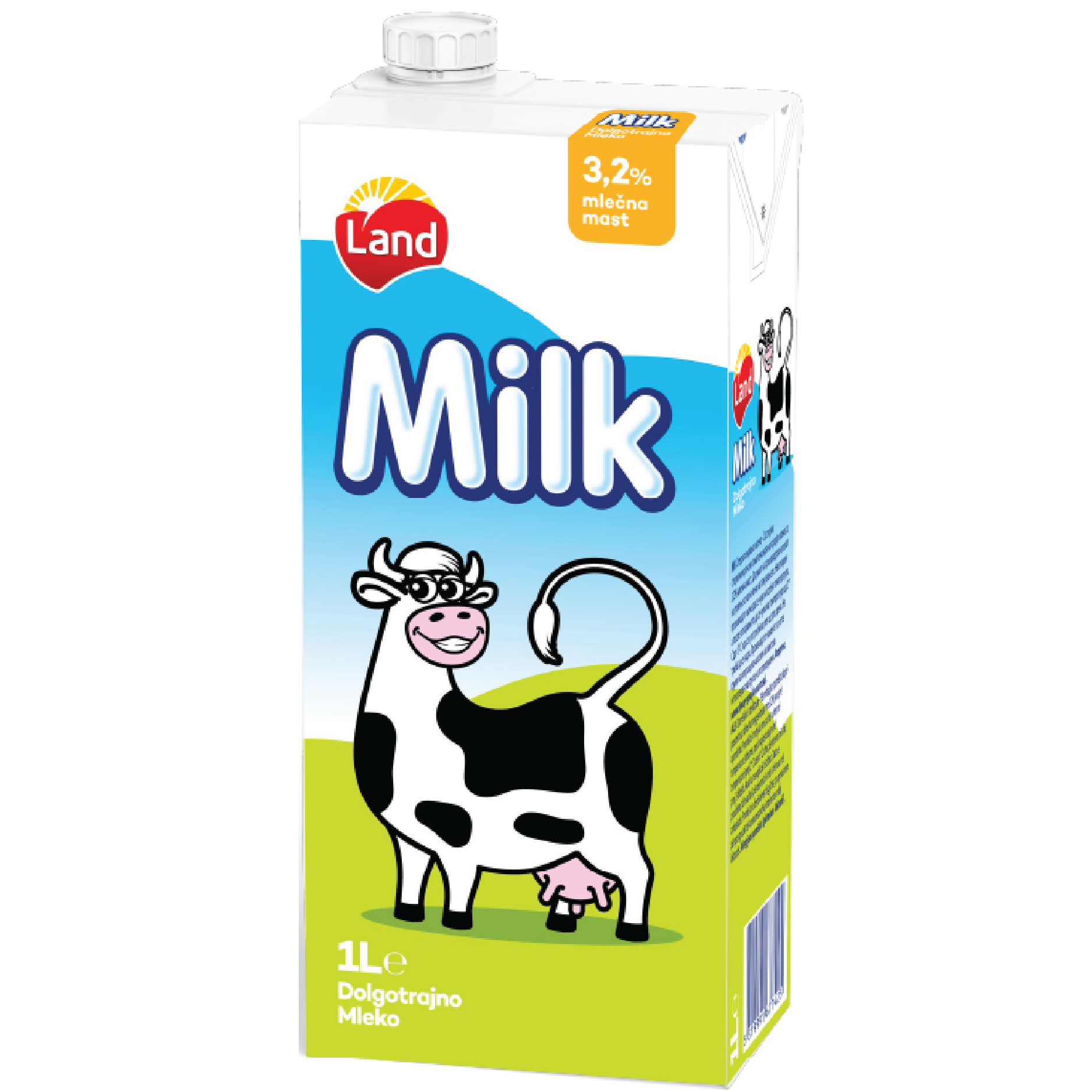 ЛАНД МЛЕКО 3.2 % 1 Л