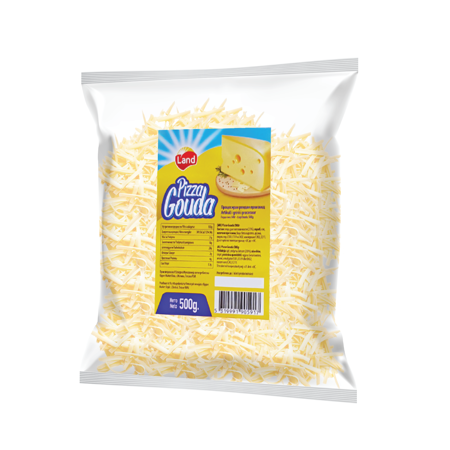 ЛАНД РЕНДАН КАШКАВАЛ 500 Г