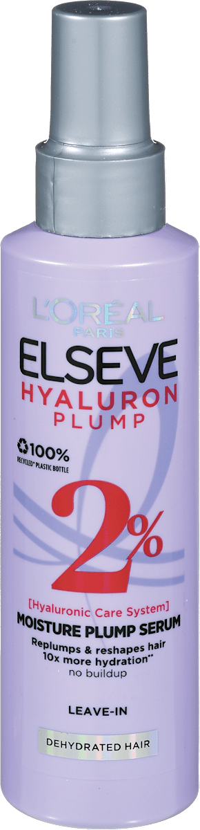 ЛОРЕАЛ ЕЛСЕВЕ СЕРУМ ЗА КОСА ХИЈАЛУРОН ПЛАМП 150 МЛ