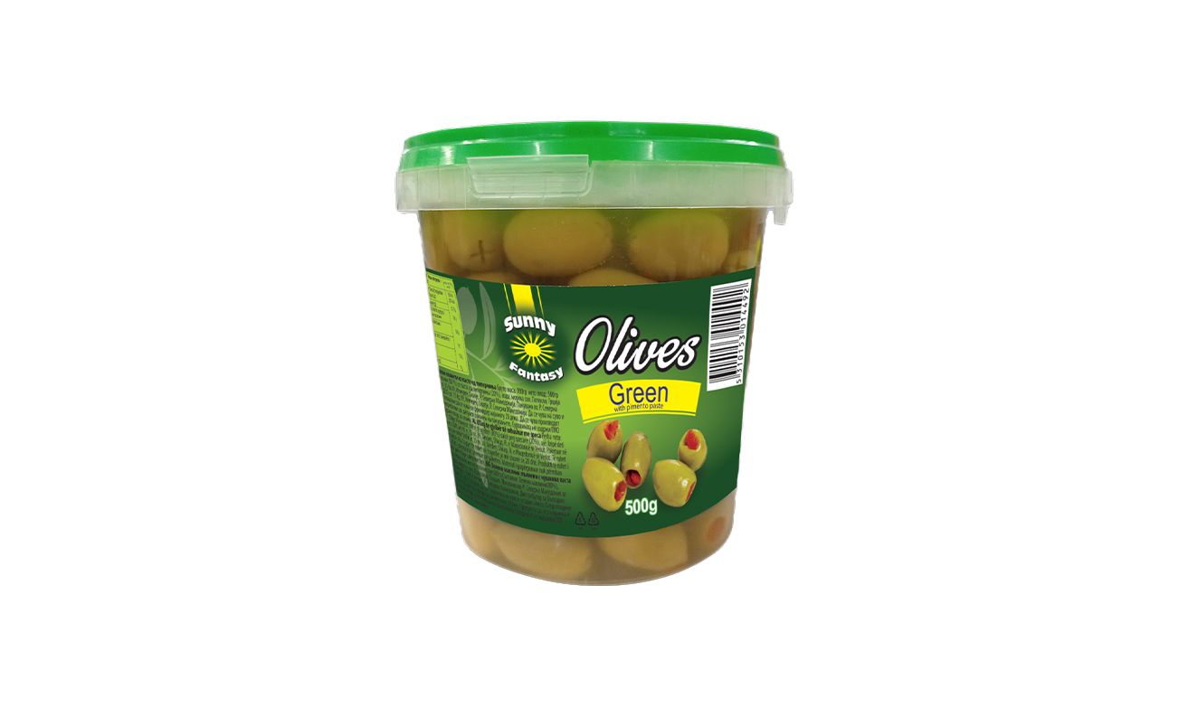 Маслинка Со Пиперка 500 Гр Кофа