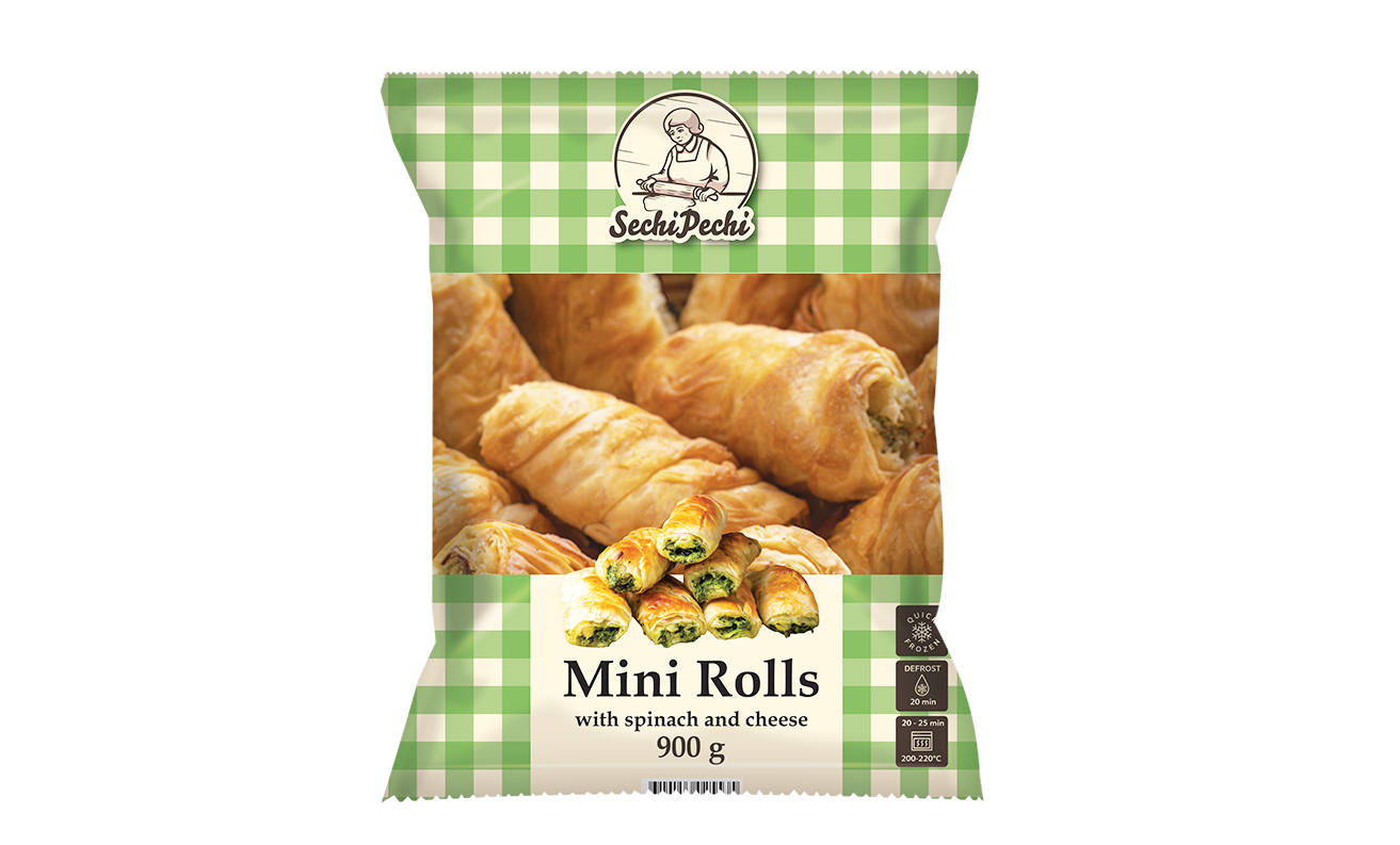 Печиво Замрз. Со Сирење И Спанаќ Сечи.П