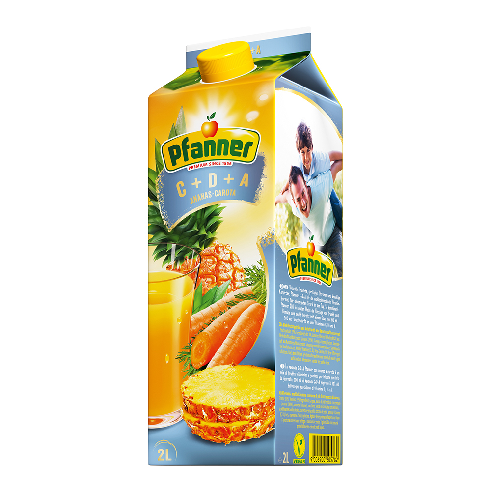 ПФАНЕР МОРКОВ И АНАНАС 2Л