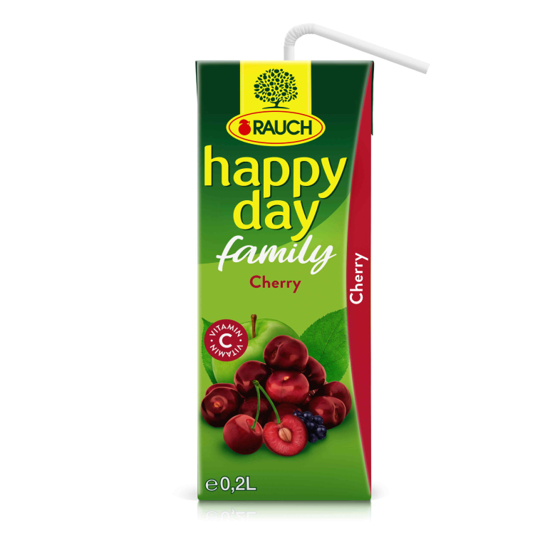 ХЕПИ ДЕЈ ФЕМИЛИ СОК ОД ВИШНА 200 МЛ