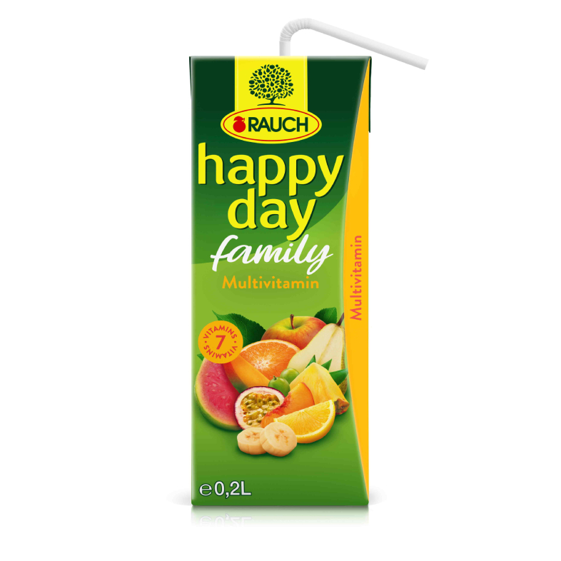 ХЕПИ ДЕЈ ФЕМИЛИ МУЛТИВИТАМИН СОК 200 МЛ