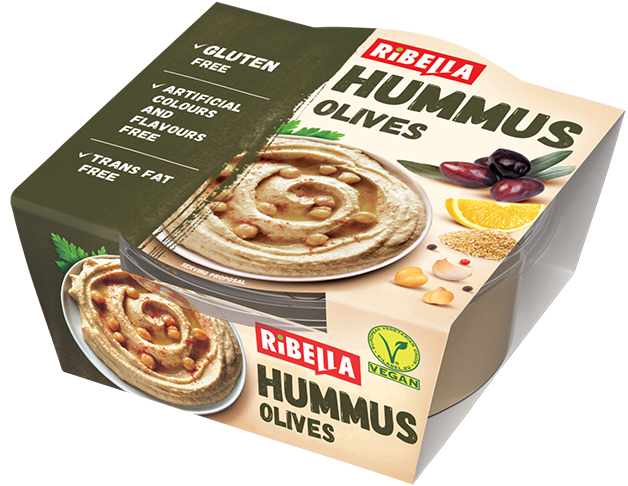 РИБЕЛА ХУМУС НАМАЗ МАСЛИНКА 200Г