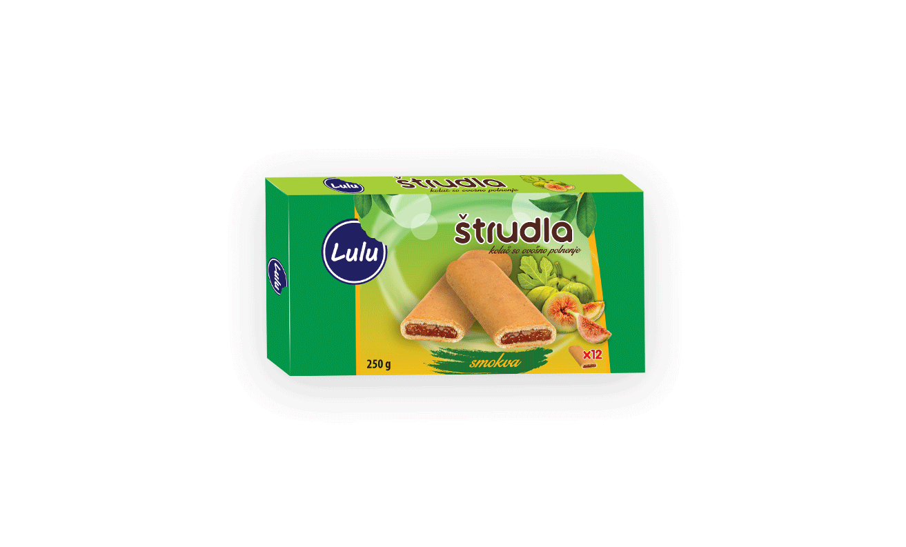Штрудла Лулу Смоква 250гр
