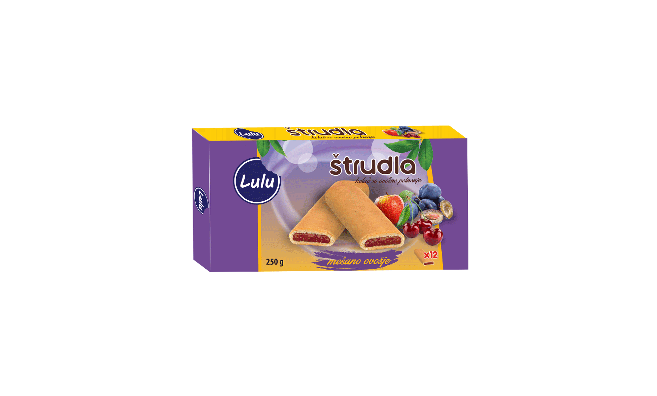 Штрудла Мешано Овошје 250гр