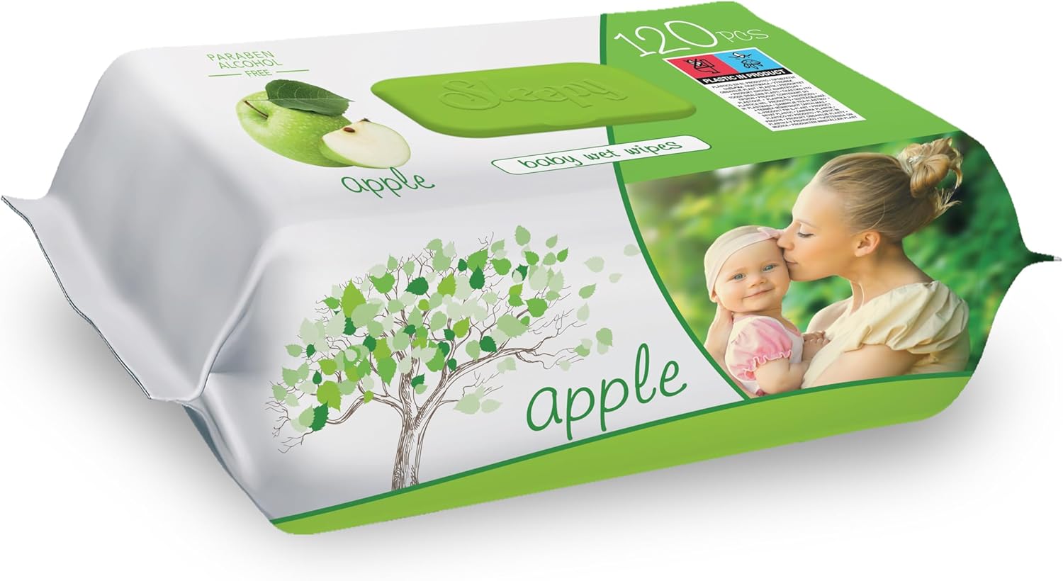 СЛИПИ ВЛАЖНИ МАРАМ.ЈАБОЛКО 120/1