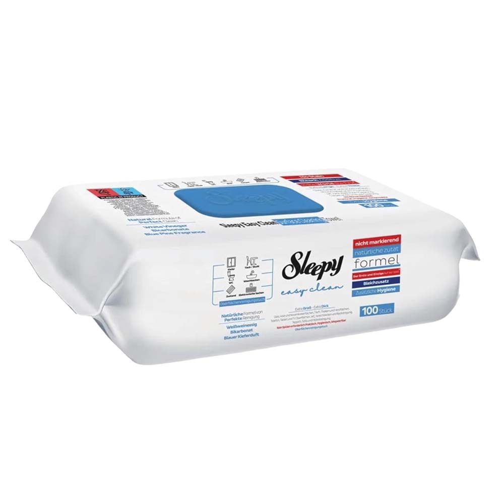 СЛИПИ ИЗИ КЛИН ВЛАЖНИ МАРАМИЦИ СИНИ 100 / 1