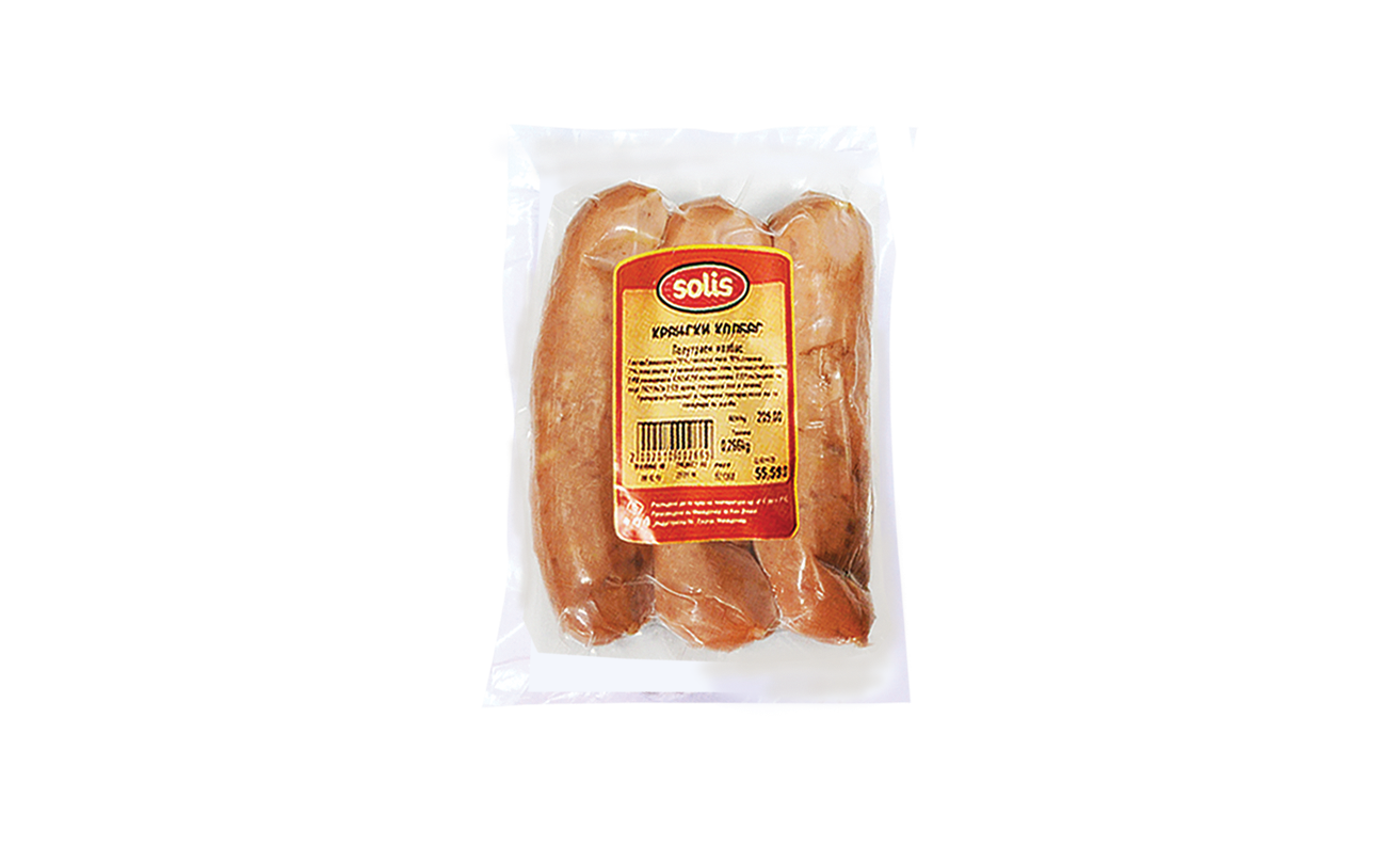 КОЛБАС КРАЊСКИ СОЛИС 230 ГР