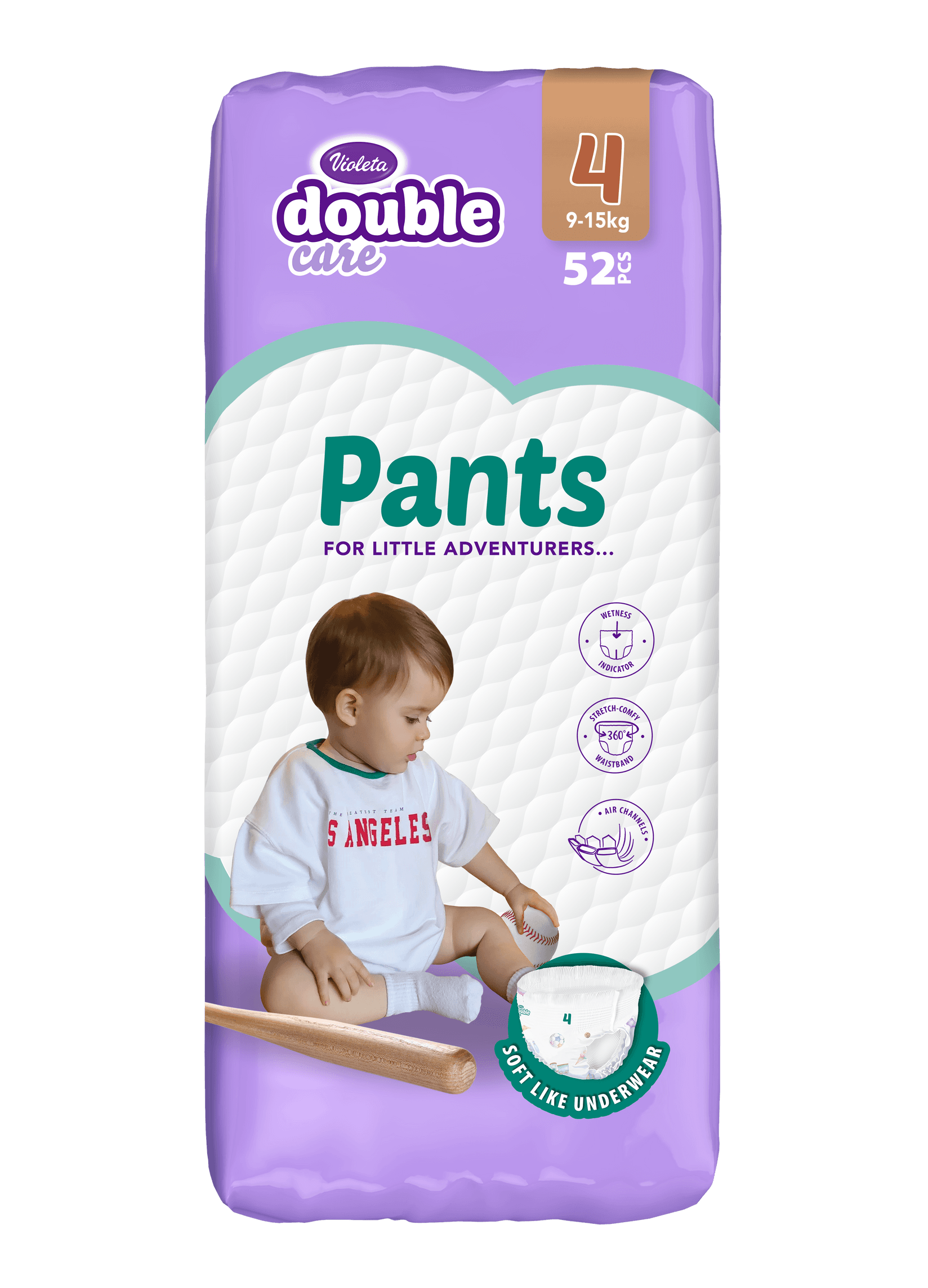 ВИОЛЕТА ПЕЛЕНИ ЕР ДРАЈ 4 ПЕНТС 9 - 15 КГ / 52/1