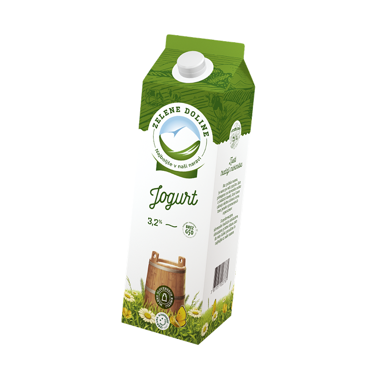 ЗЕЛЕНA ДОЛИНA ТЕЧЕН ЈОГУРТ 1000 ГР